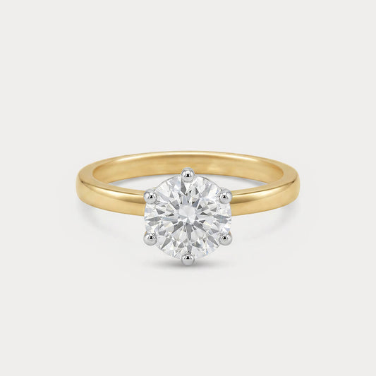 Beholden Solitaire Diamond Ring