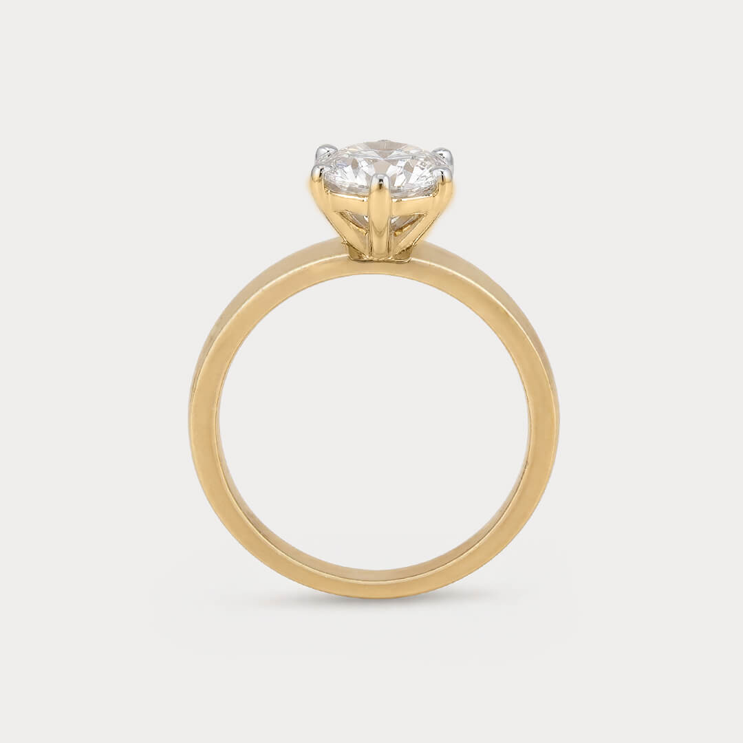 Beholden Solitaire Diamond Ring