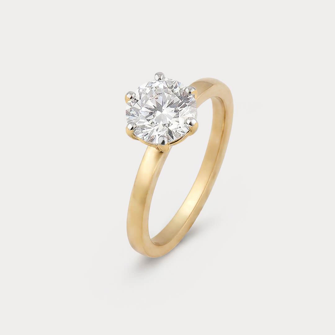 Beholden Solitaire Diamond Ring