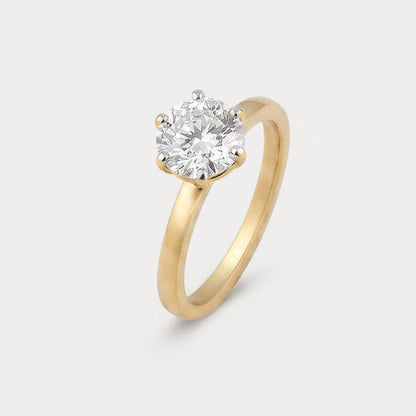 Beholden Solitaire Diamond Ring