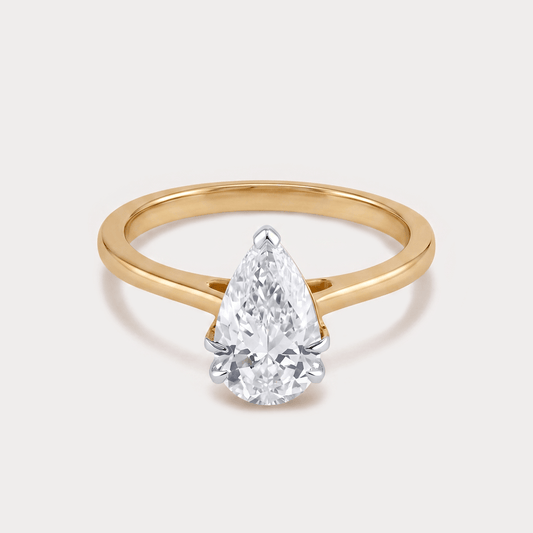 Felt Solitaire Diamond Rings