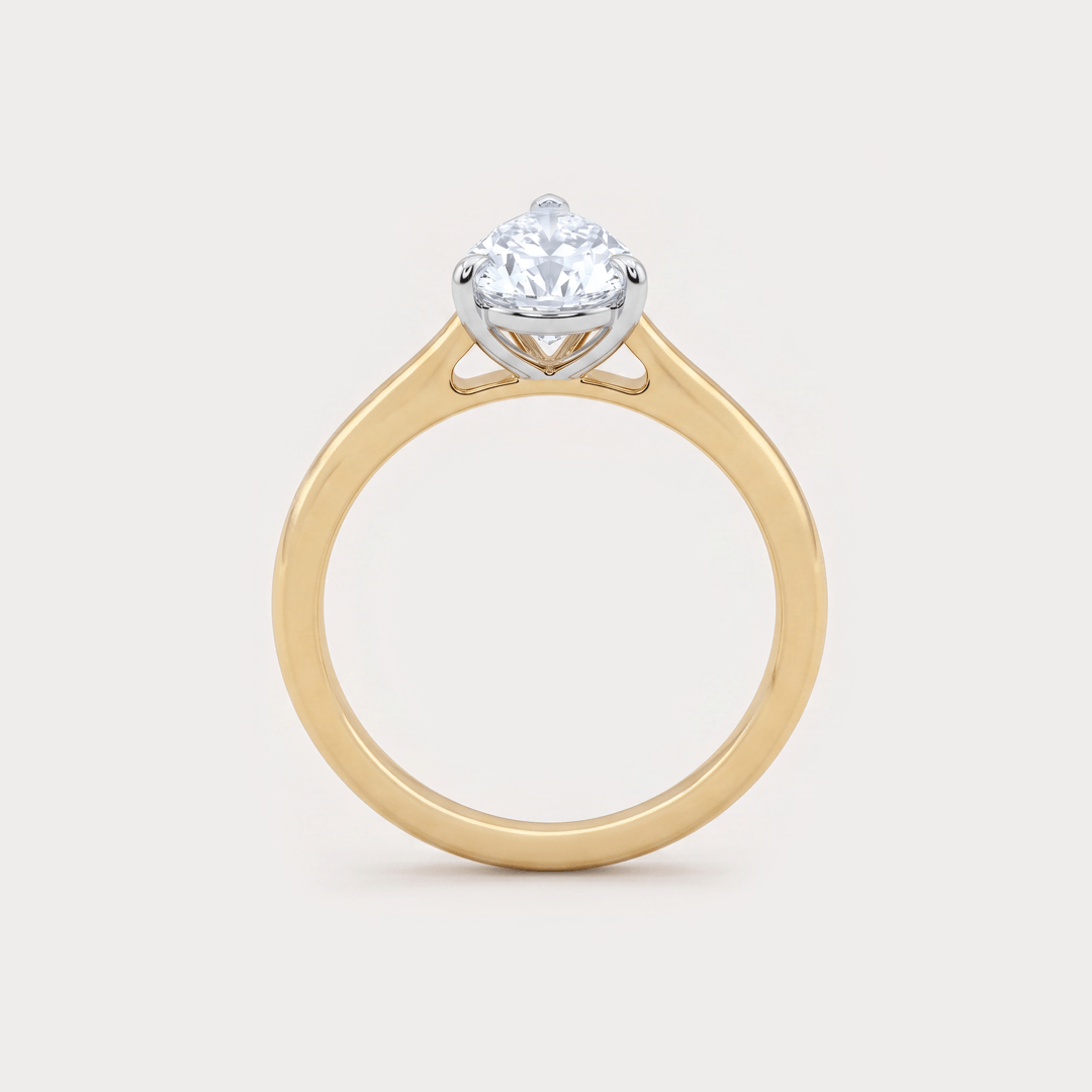 Felt Solitaire Diamond Rings