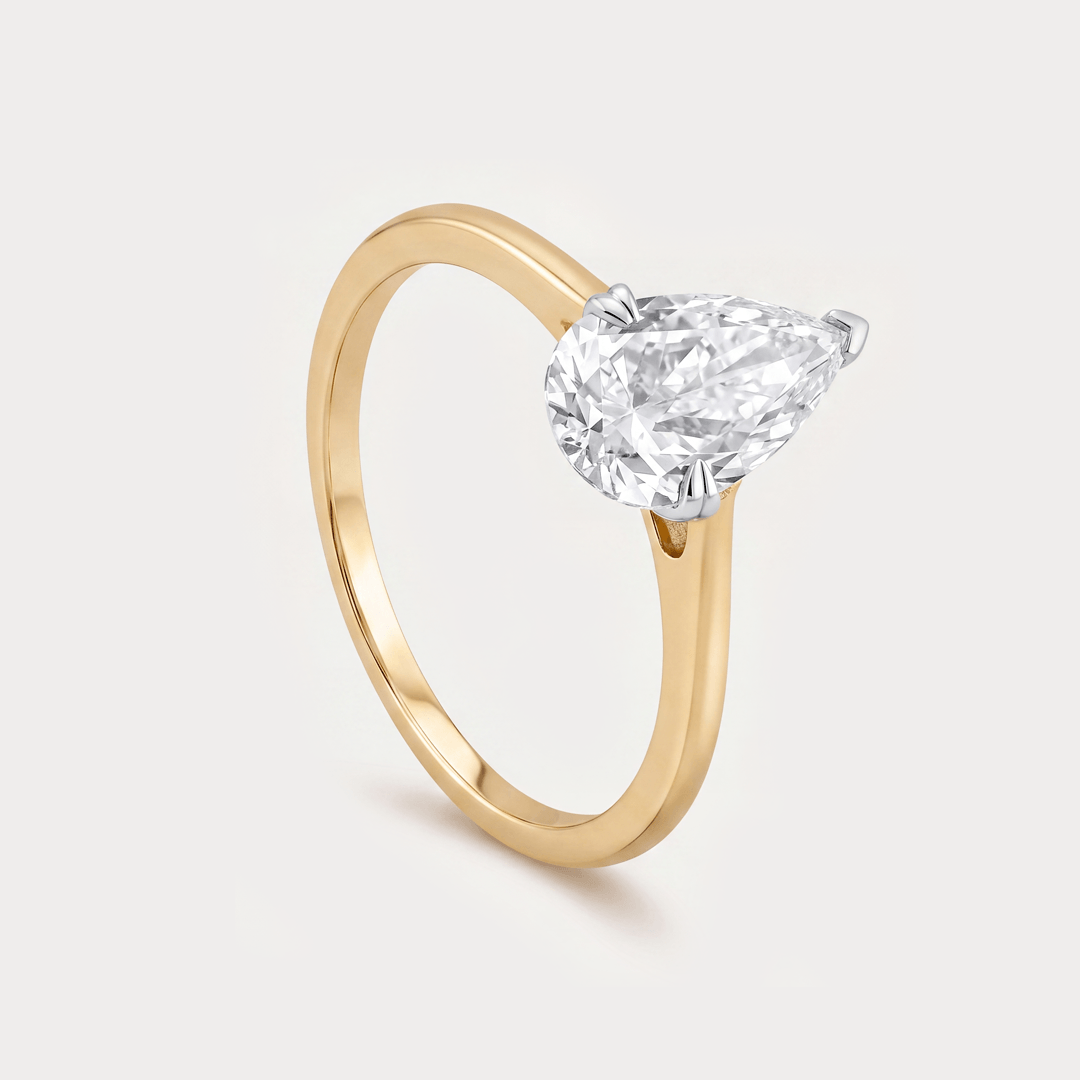 Felt Solitaire Diamond Rings