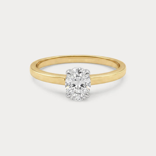 Everglow Mini-Solitaire Diamond Ring