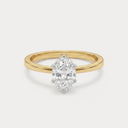 Adored Solitaire Diamond Ring