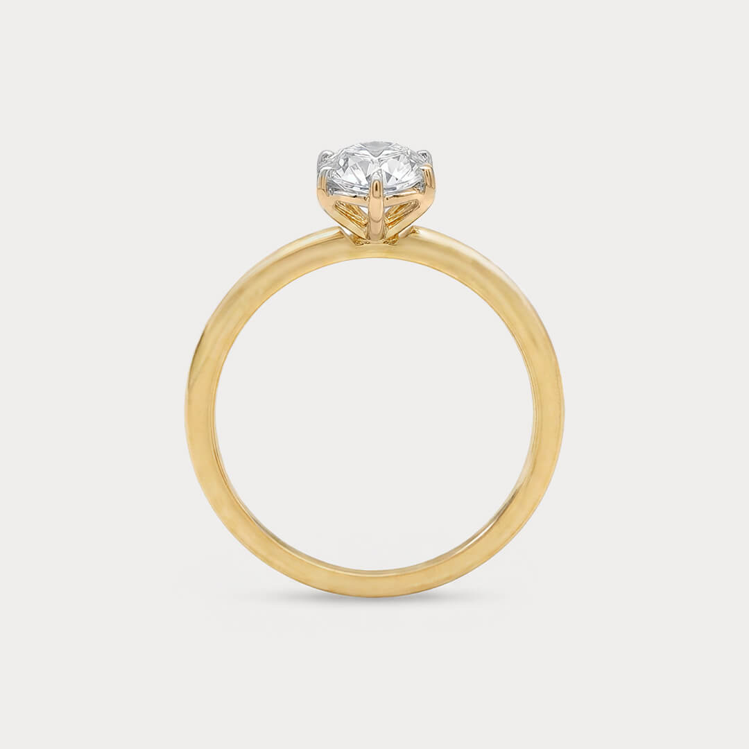 Adored Solitaire Diamond Ring