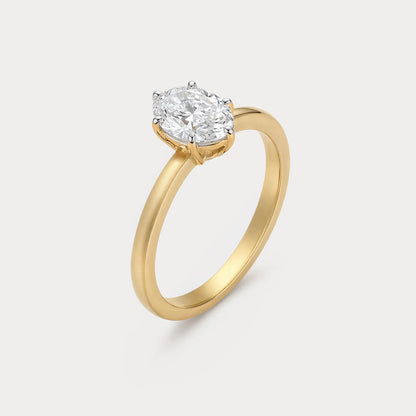 Adored Solitaire Diamond Ring