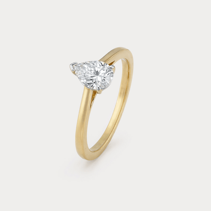 Imperia Mini-Solitaire Diamond Ring