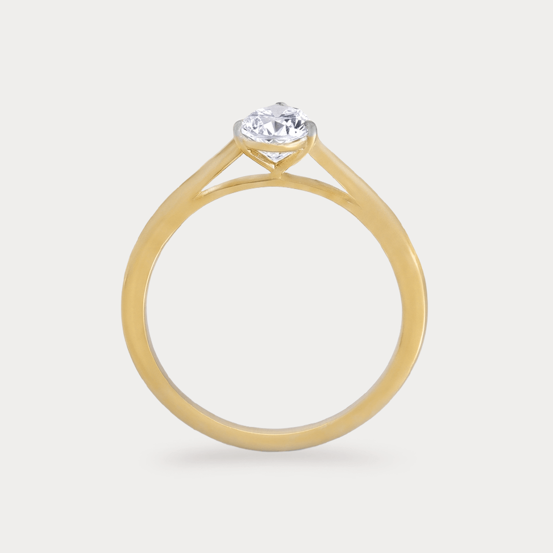 Imperia Mini-Solitaire Diamond Ring
