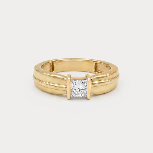 Warmheart Diamond Men's Ring