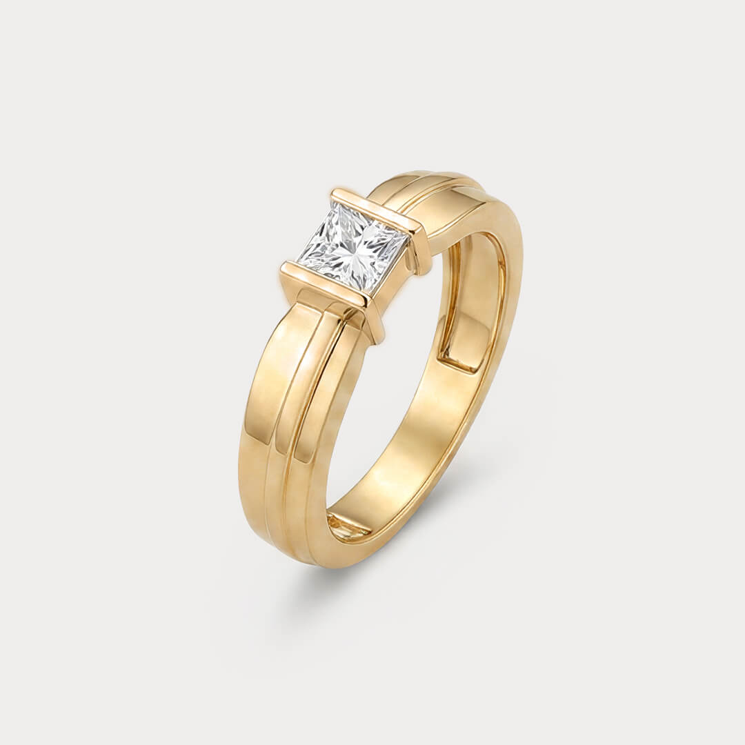 Warmheart Diamond Men's Ring