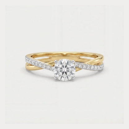 Graceland Mini-Solitaire Diamond Ring