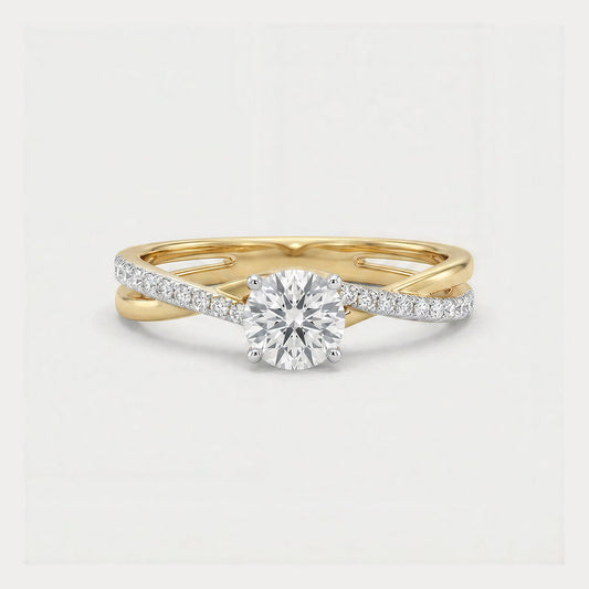 Graceland Mini-Solitaire Diamond Ring