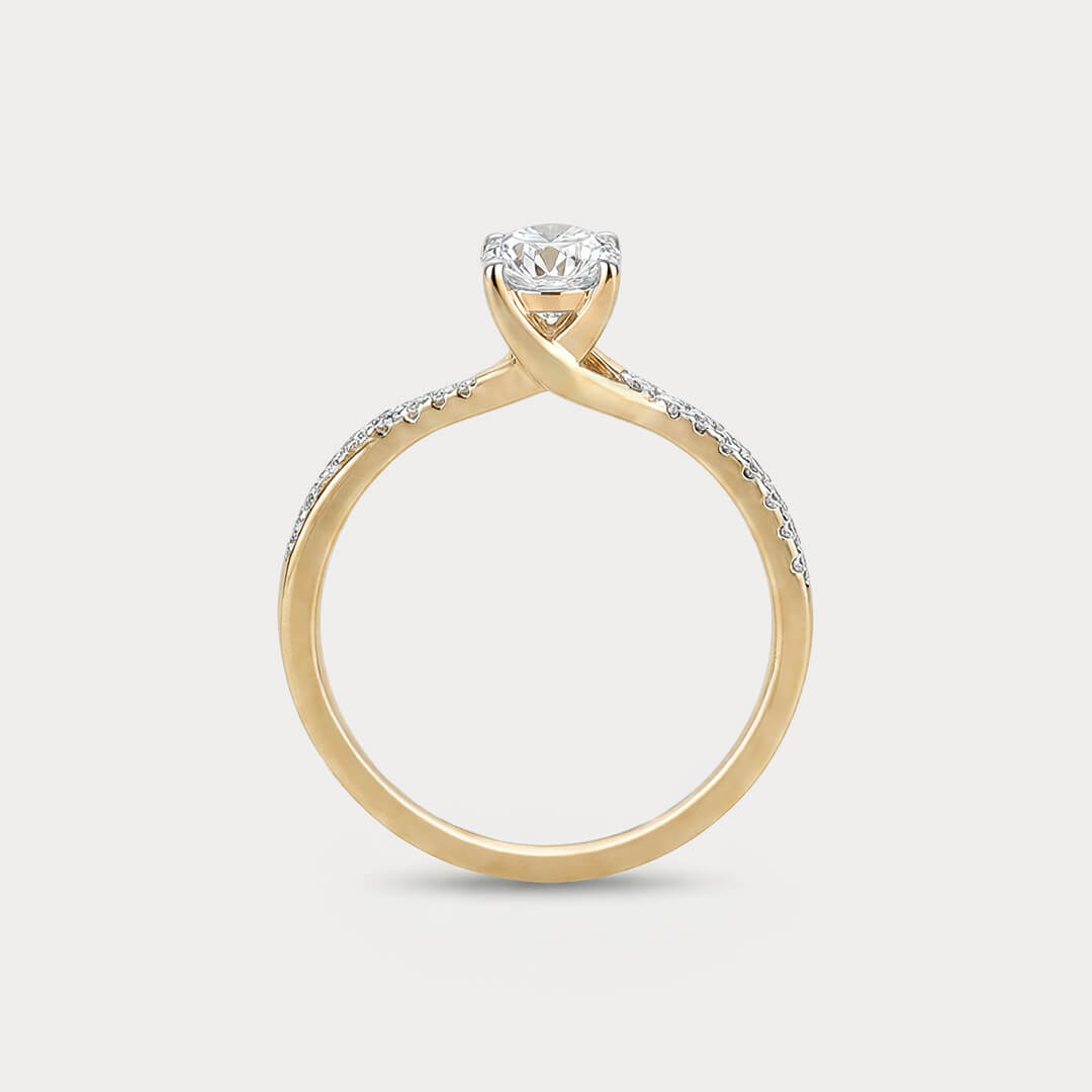 Graceland Mini-Solitaire Diamond Ring