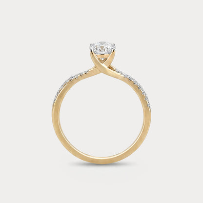 Graceland Mini-Solitaire Diamond Ring
