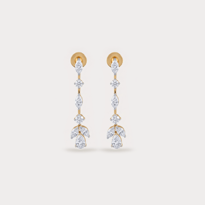 Cloudsong Drop Diamond EarRing