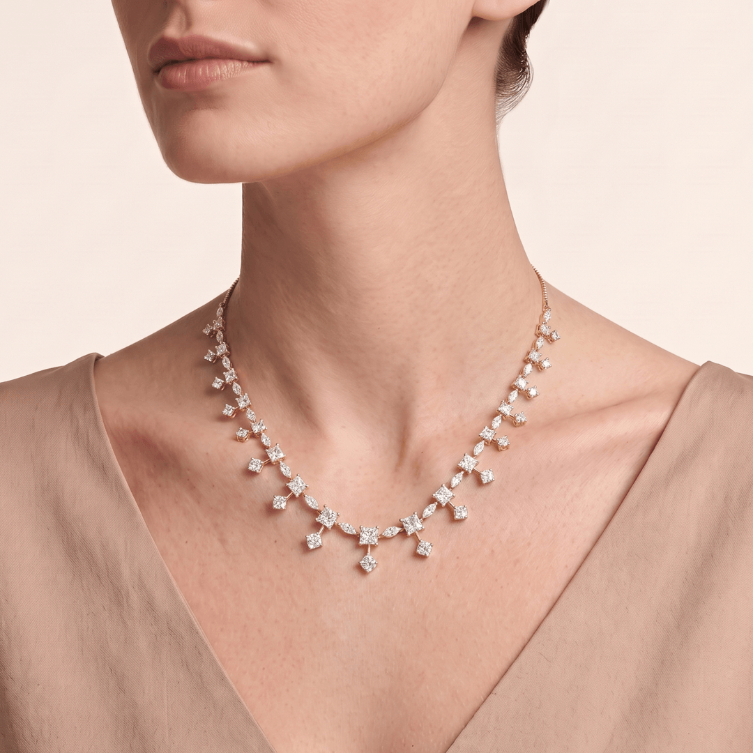 Amoretta Bridal Diamond Necklace