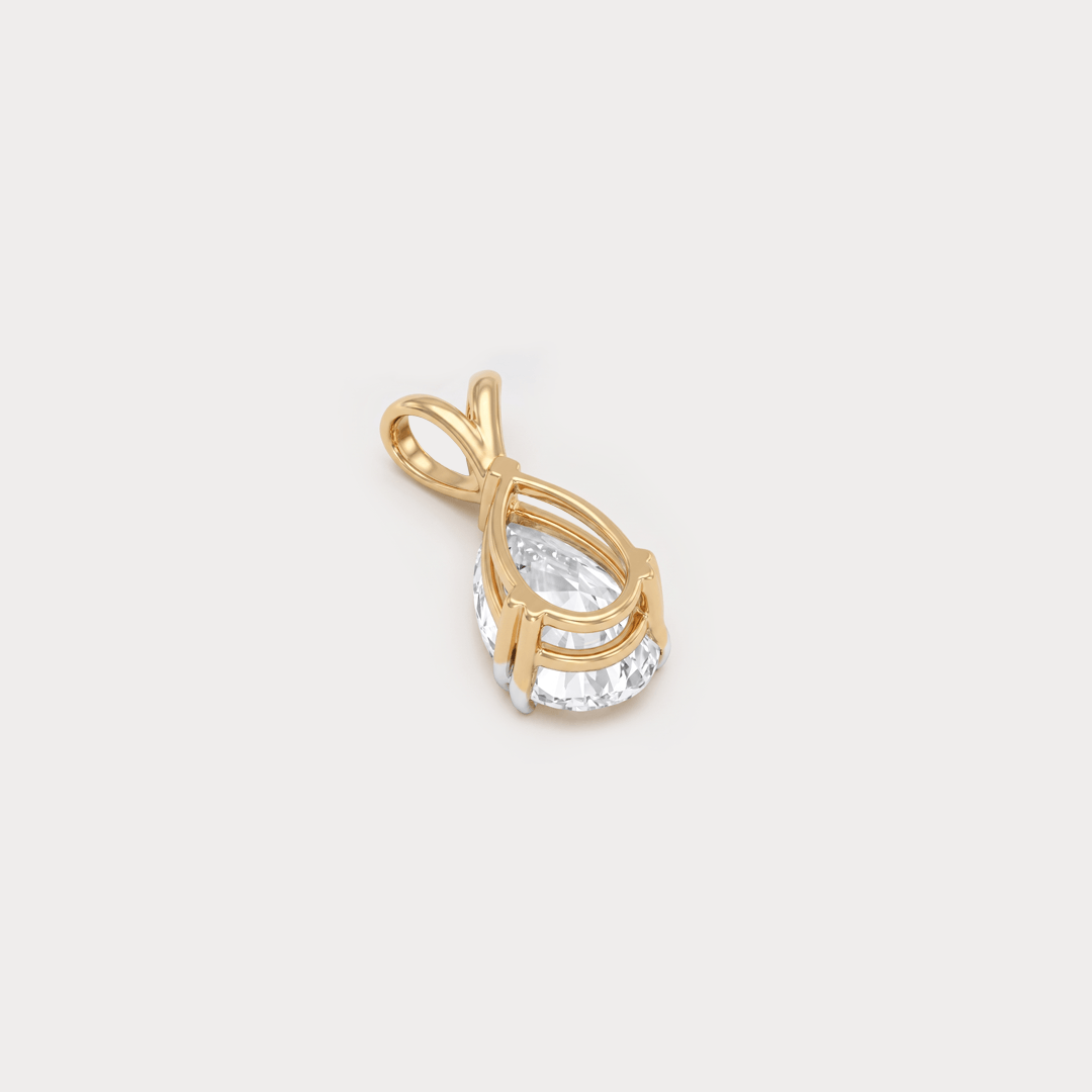 Regalis Solitaire Diamond Pendant
