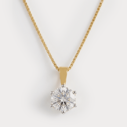 Velvet Spark Diamond Pendant