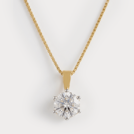 Velvet Spark Diamond Pendant