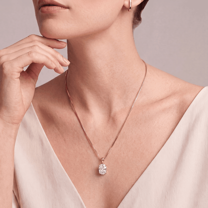Patrimoine Solitaire Diamond Pendant