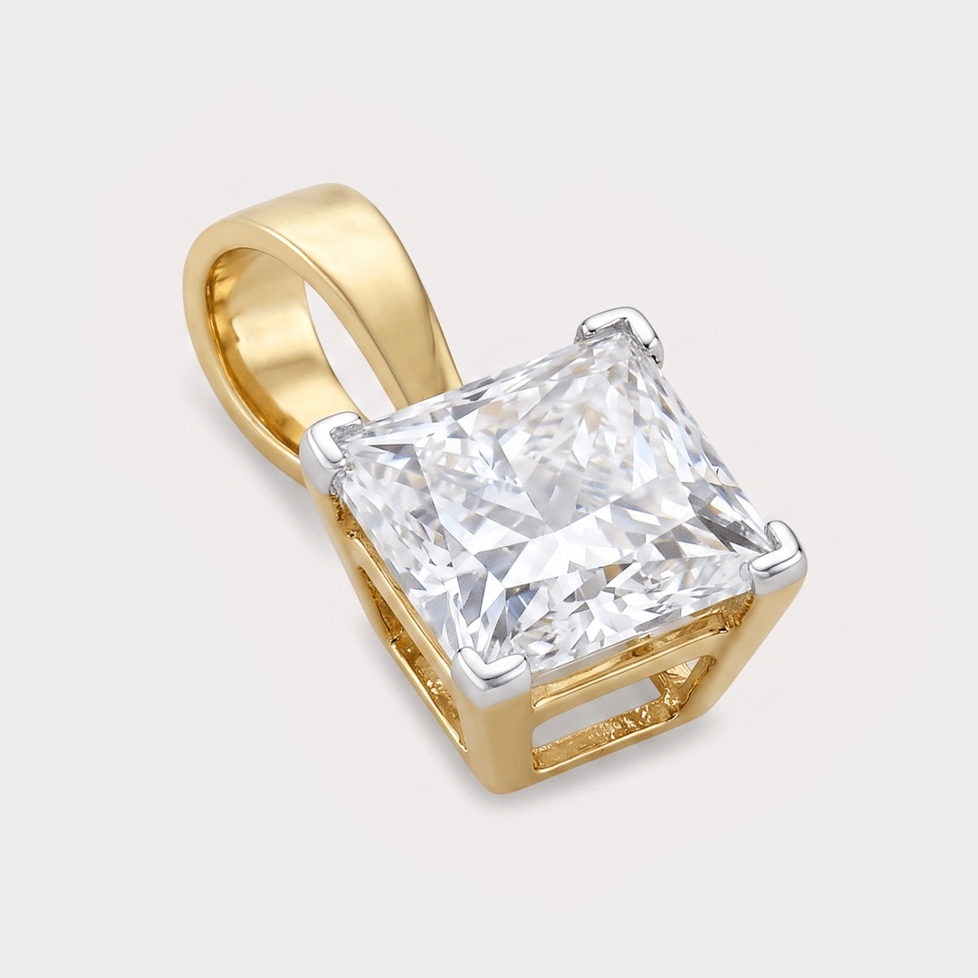 Beguiled Grace Solitaire Diamond Pendant