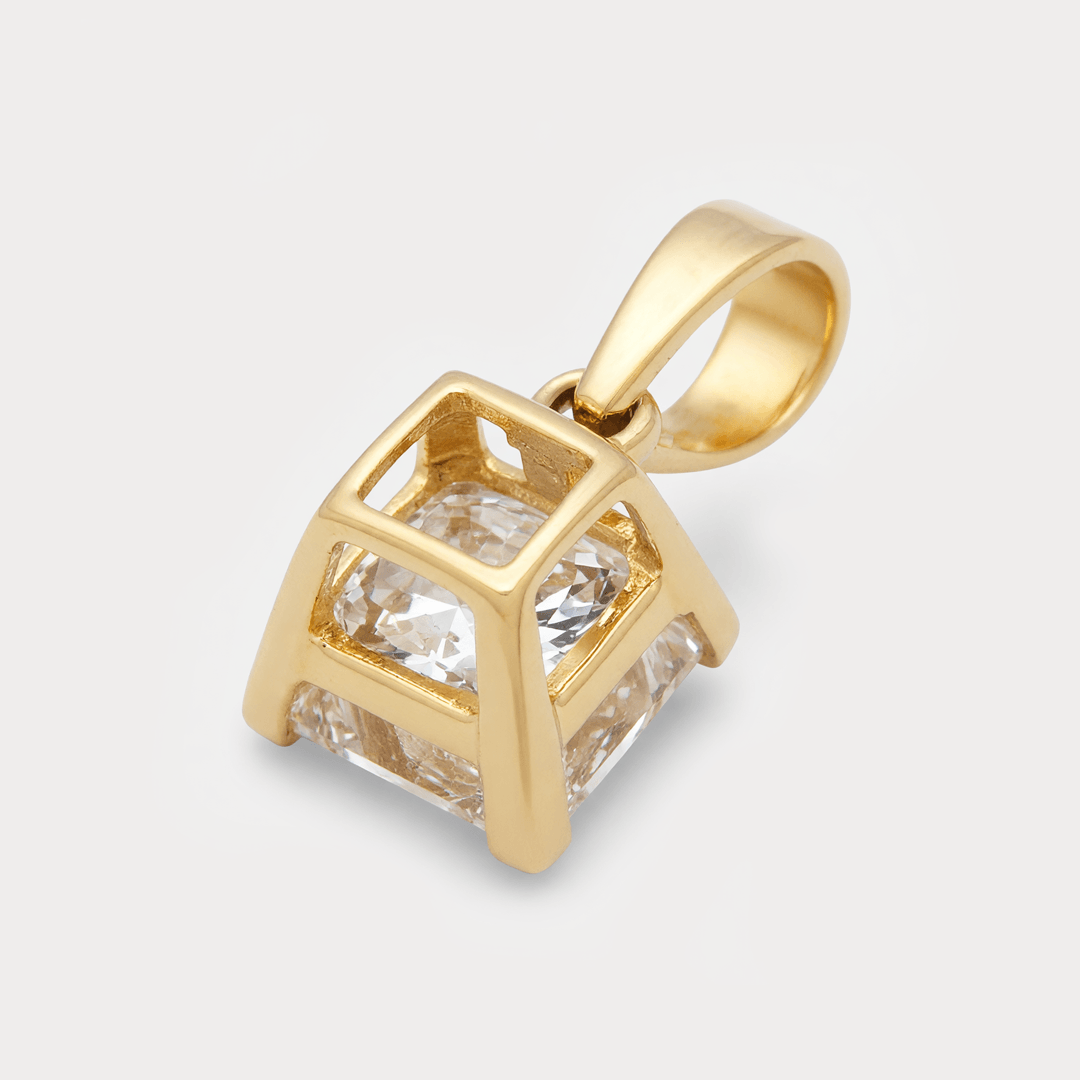 Beguiled Grace Solitaire Diamond Pendant