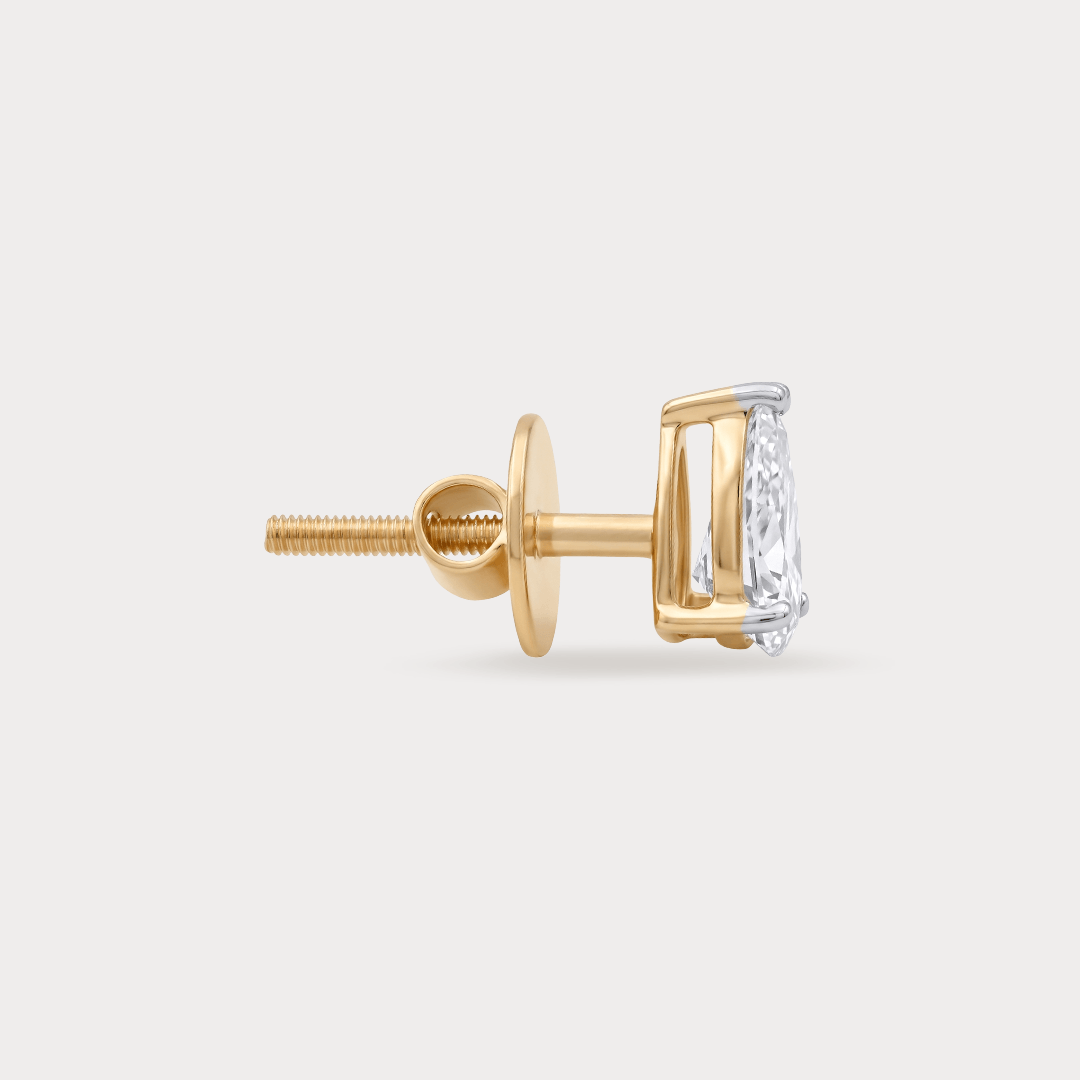 Enthralling Mini Solitaire Diamond EarRing