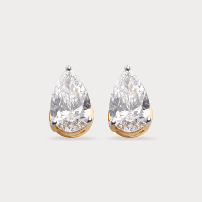 Regal Solitaire Diamond Earrings