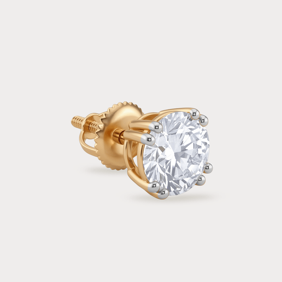 Majesty Solitaire Diamond EarRing