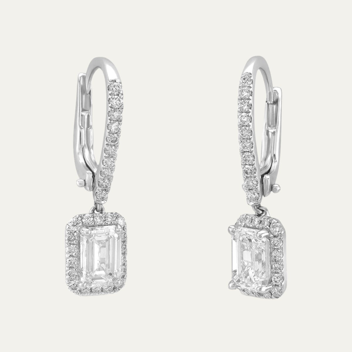 Aukera - Enchanting Eternity Diamond Hoops