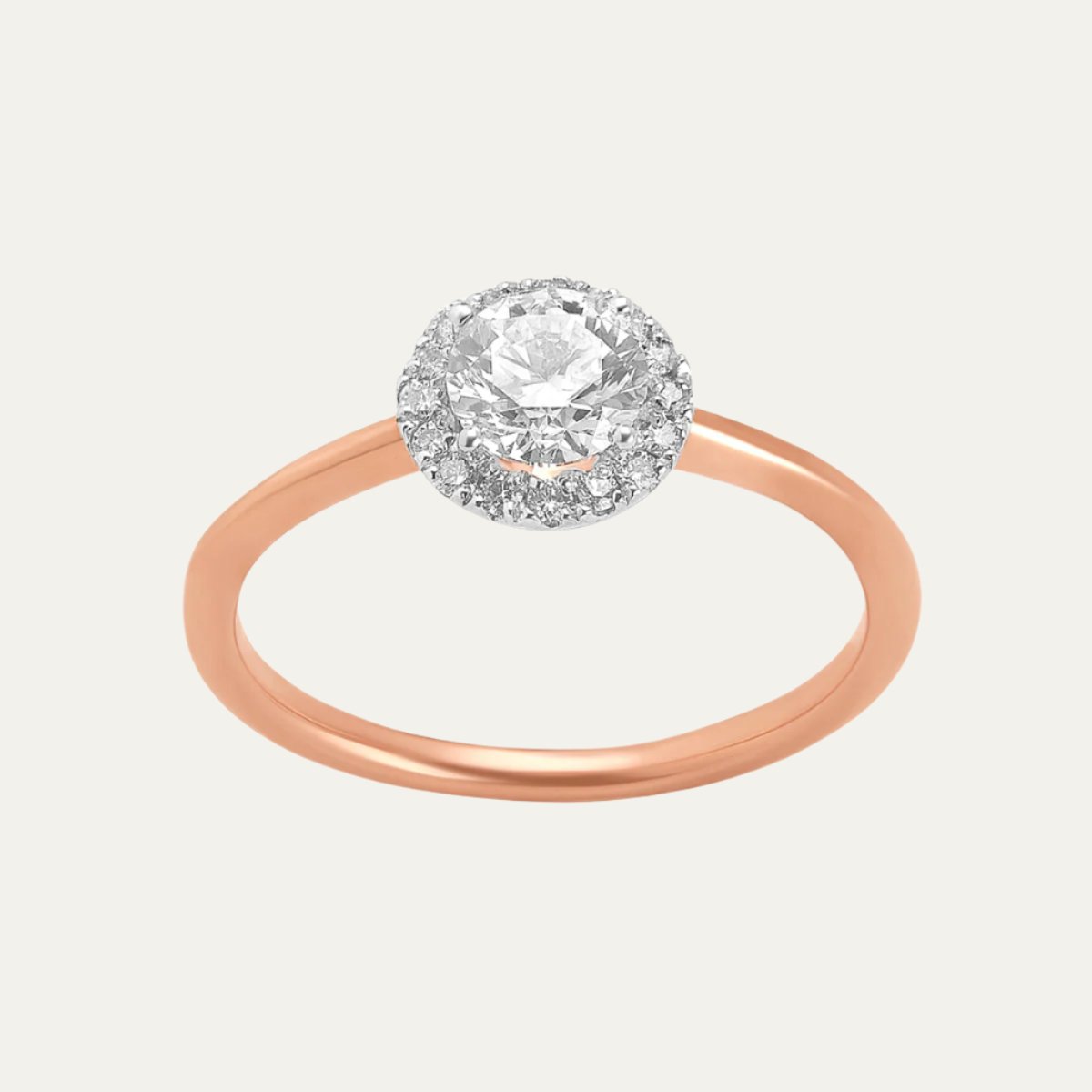 Aukera - Blushing Beauty Halo Ring