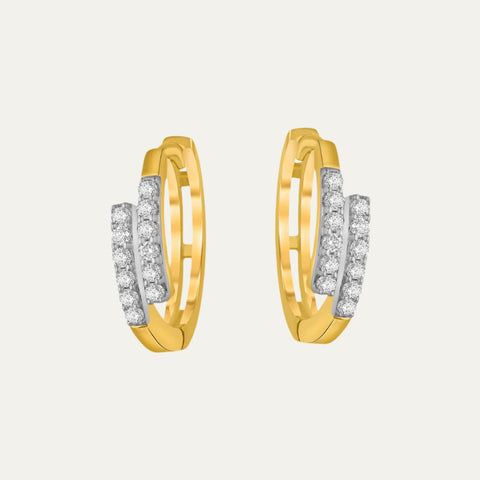 Aukera-Cascade Hoop Earrings