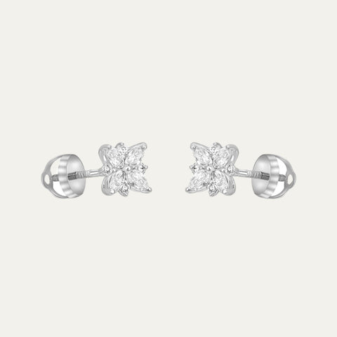 Grown Diamond Bouquet Earrings Price