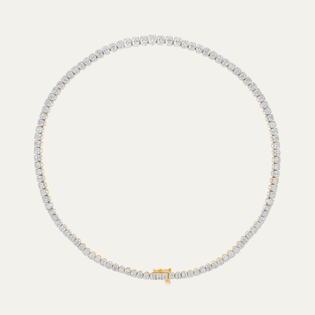 Aukera-Eternity Sparkle Diamond Necklace