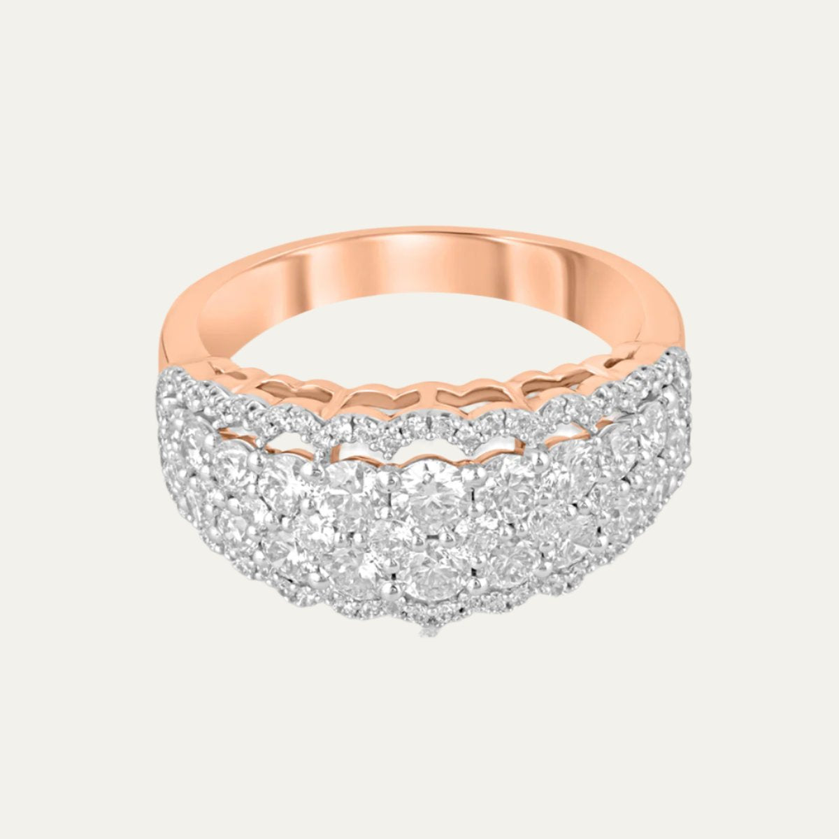 diamond love ring