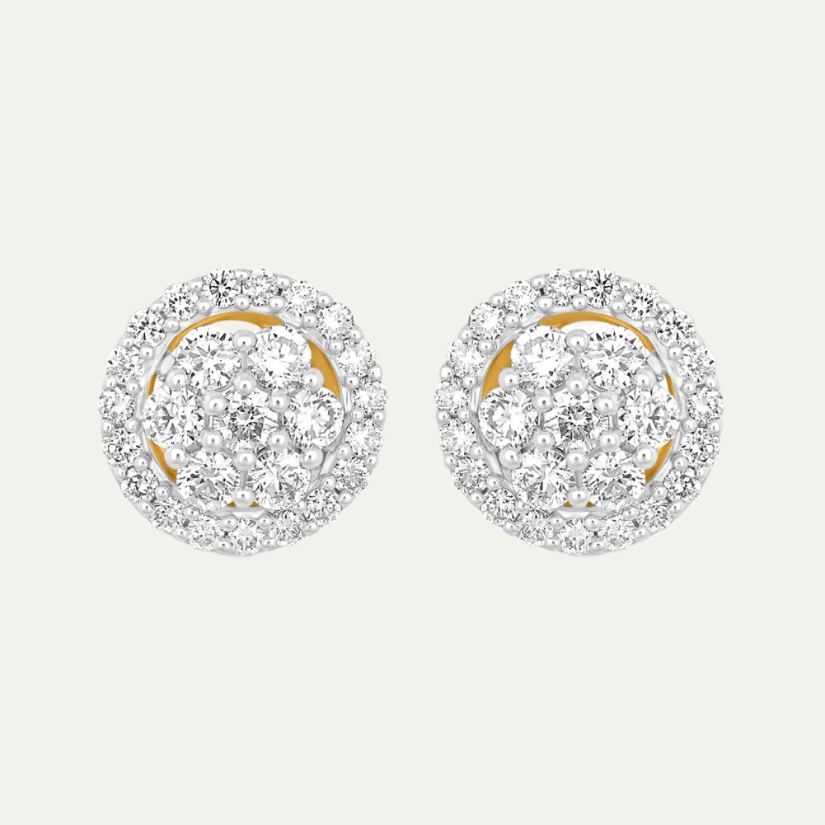 Aukera-Halo Nakshatra Studs