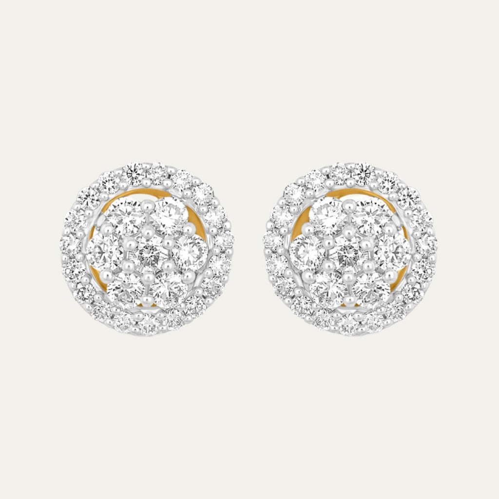 Aukera-Halo Nakshatra Studs