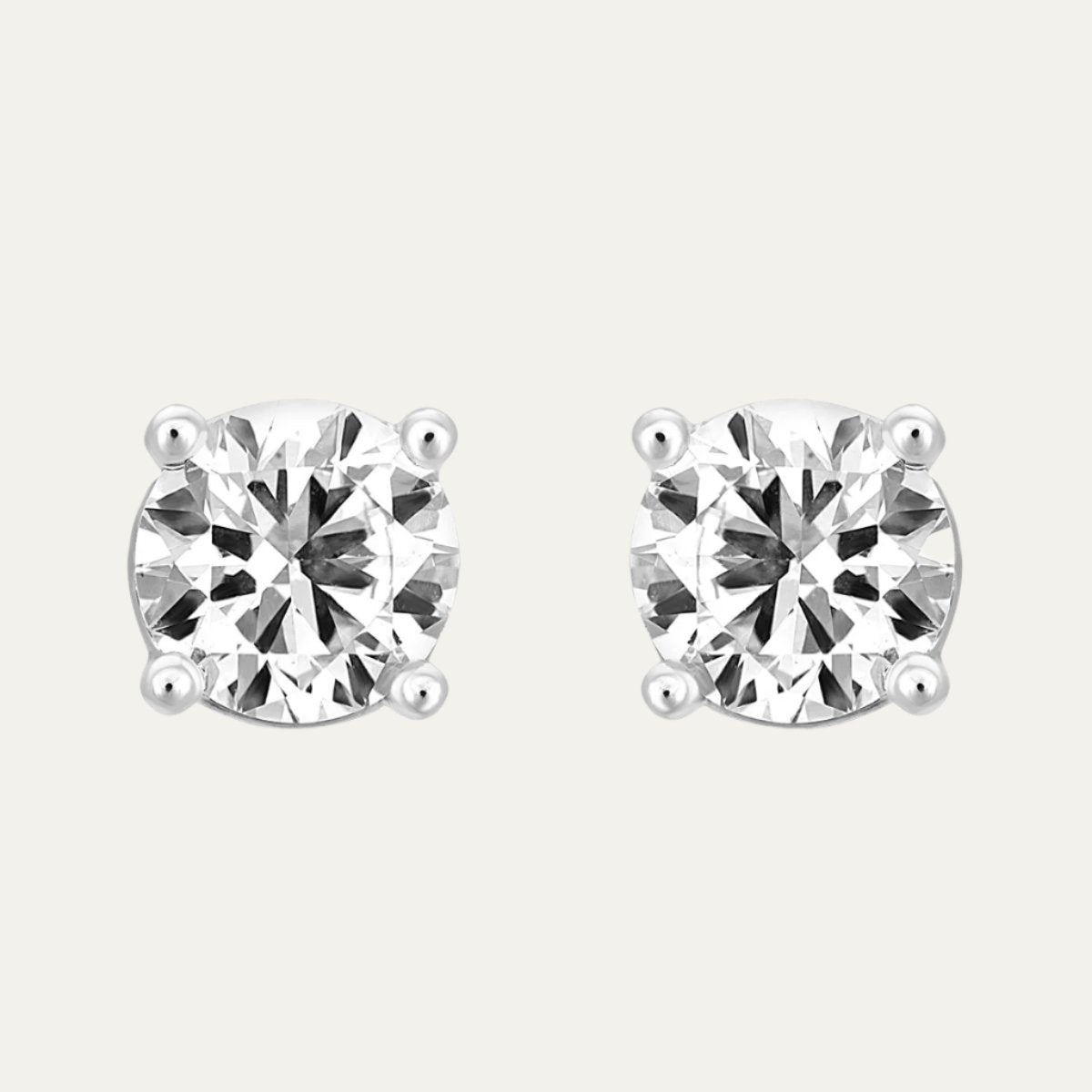 Aukera-Iconic Solitaire  Studs