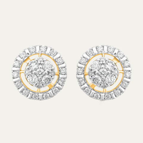 Aukera Nakshatra Flower Studs