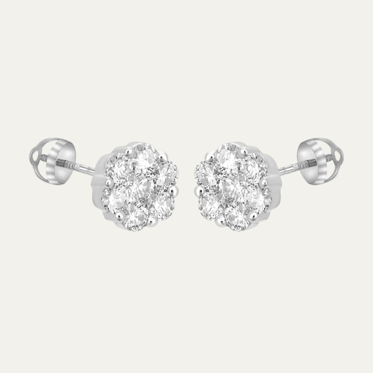 Grown Diamond Cluster Legacy Studs