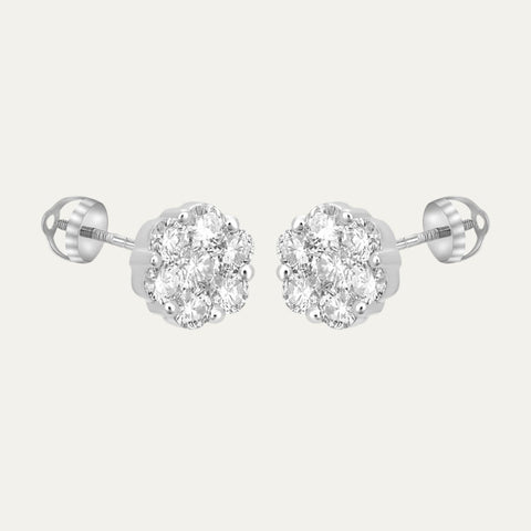 Grown Diamond Cluster Legacy Studs