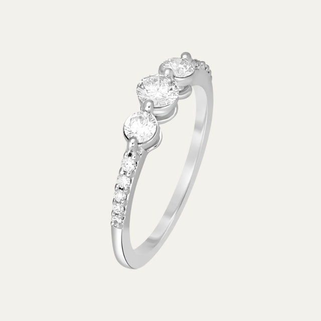 lab grown diamond serenading stardust ring