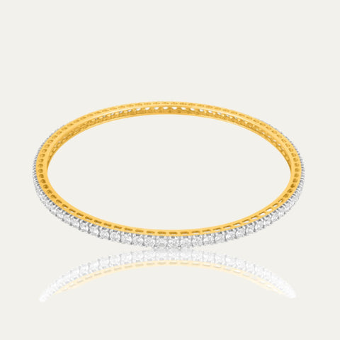 Diamond Shimmering Wrist Bangle