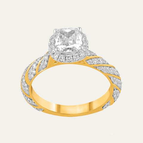 lab grown diamond eternal promise ring