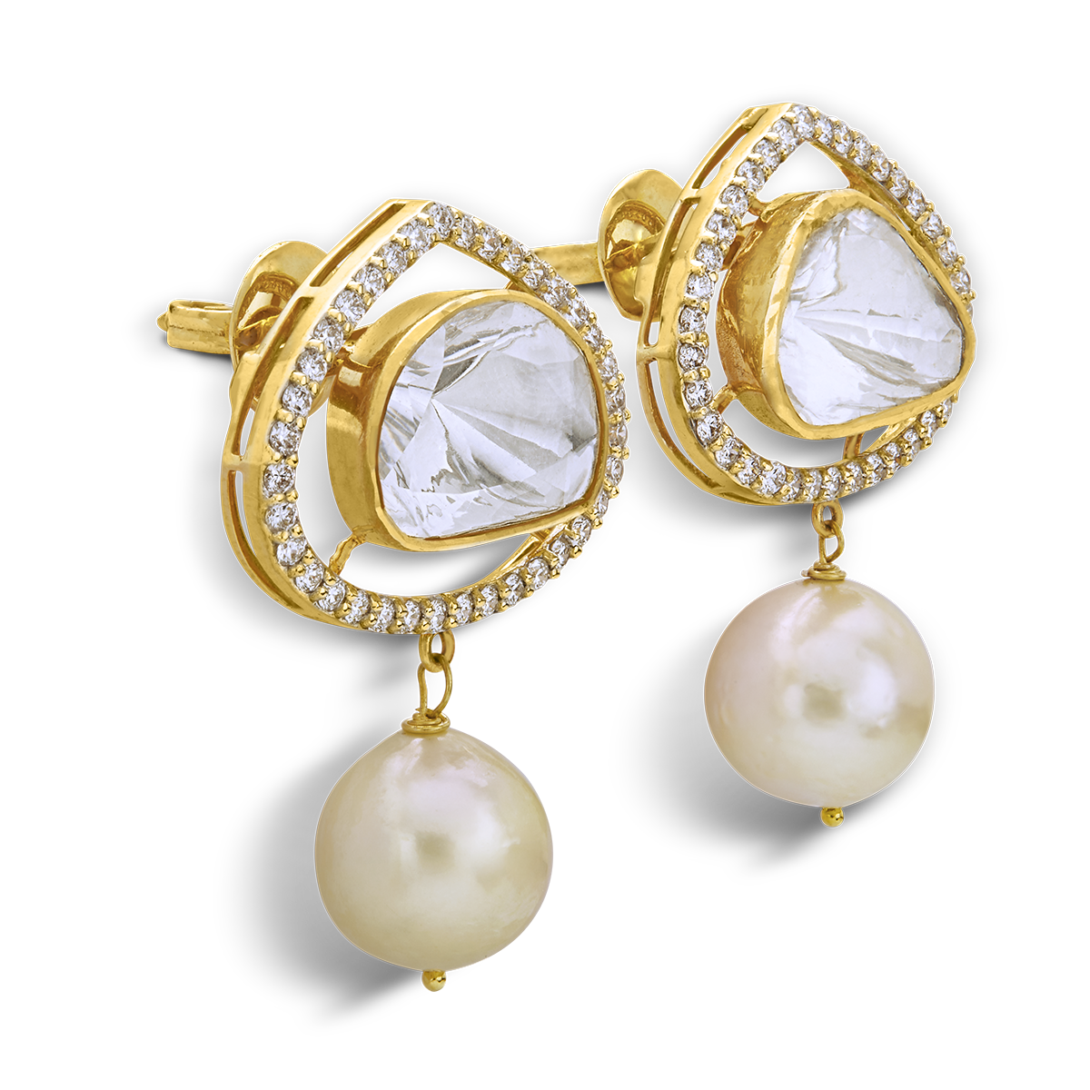 AUKERA EMPYREAN POLKI EARRINGS PRICE