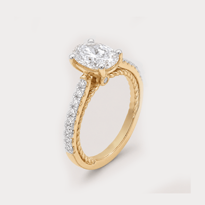 Heart's Desire Solitaire Diamond Ring
