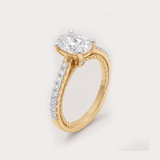 Heart's Desire Solitaire Diamond Ring