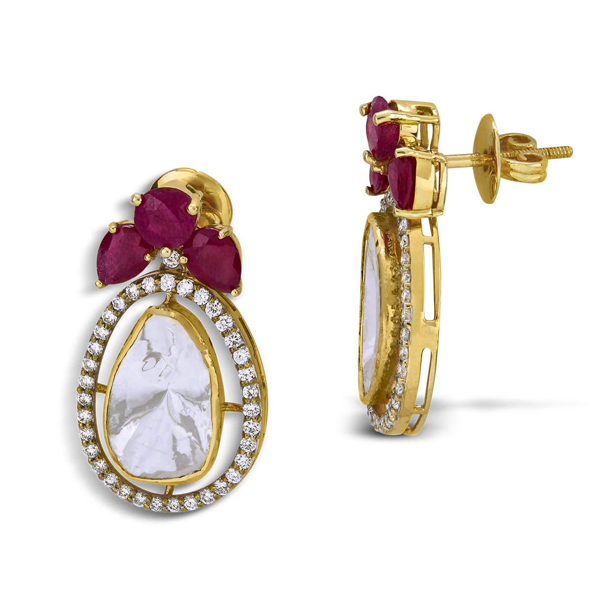 Price Sovereign Souvenir Polki Earrings