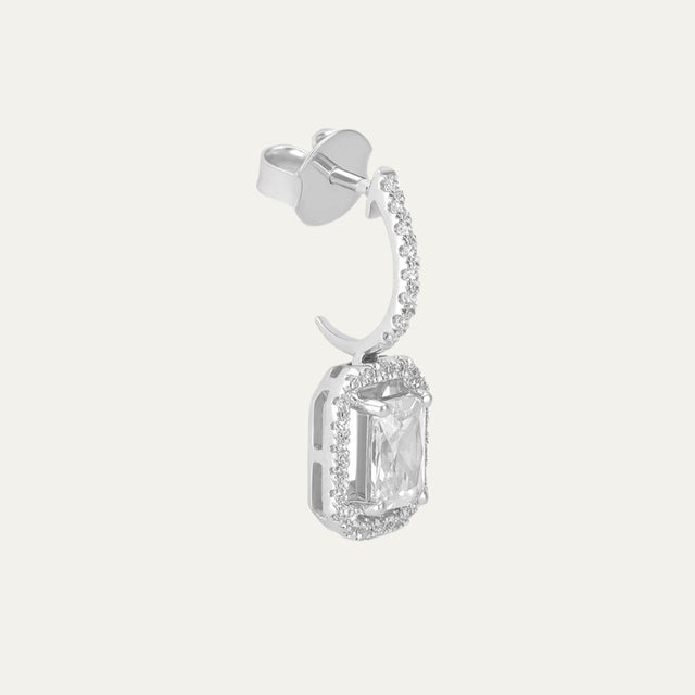 Buy Emerald Halo Radiance Earrings